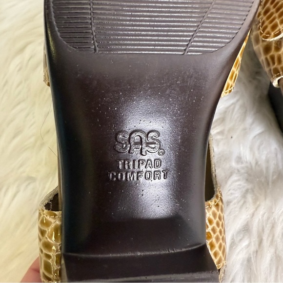 SAS Women's Suntimer Tan Sandals Croc Size 8.5 S - Picture 3 of 9
